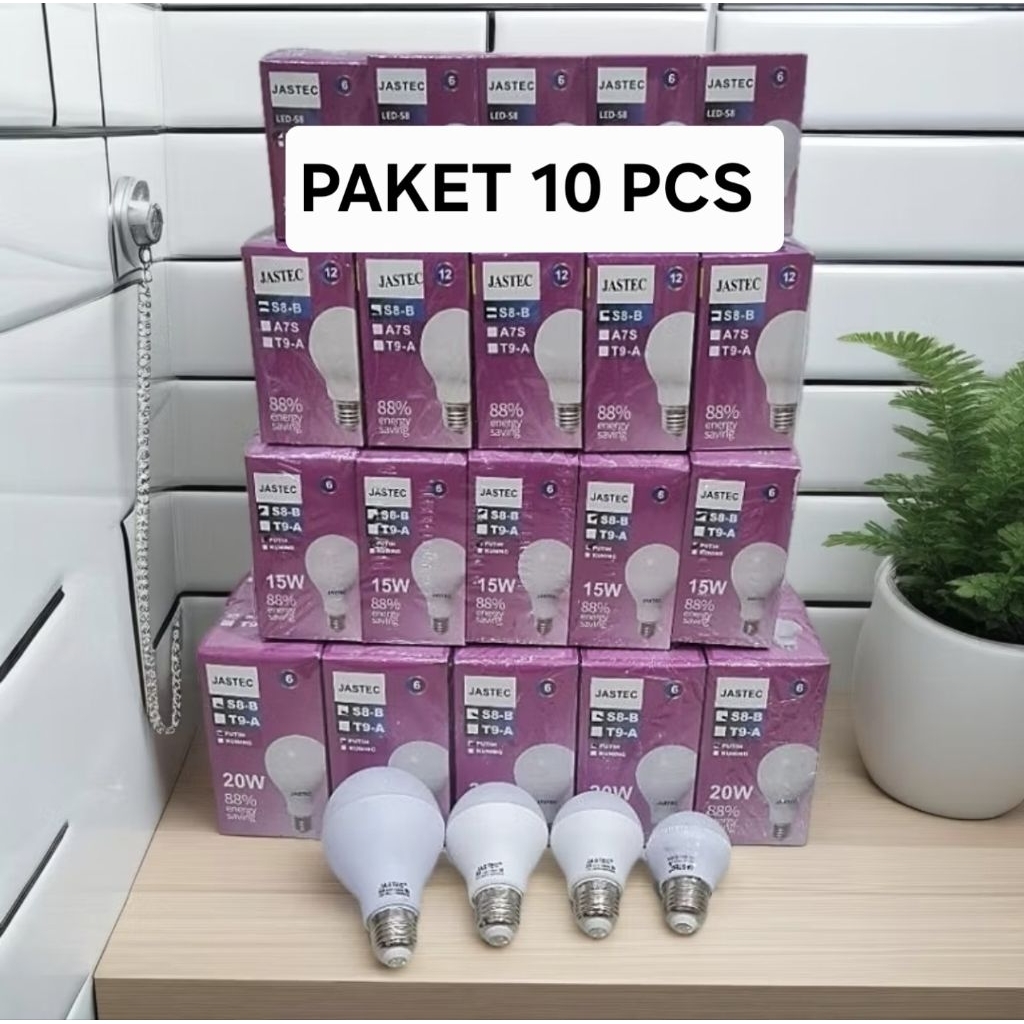 Foto Avera PAKET 10 PCS LAMPU LED BOHLAM 88% HEMAT ENERGI AVERA