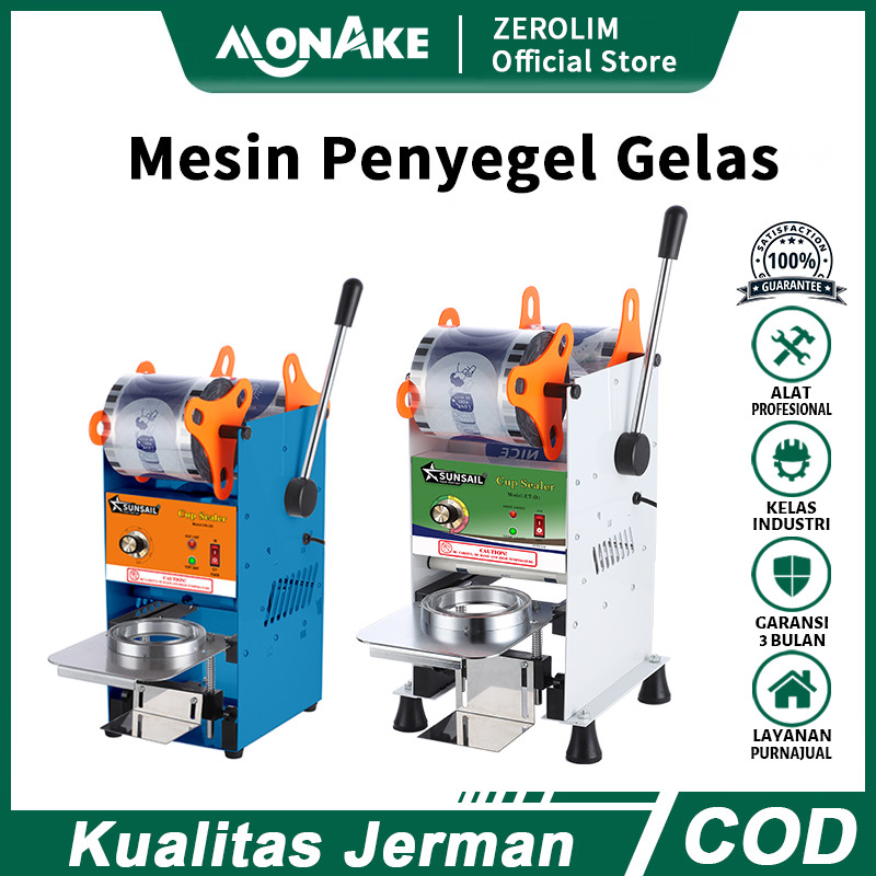 Foto MONAKE MONAKE JERMAN Mesin Cup Sealer Mesin Press Gelas Plastik