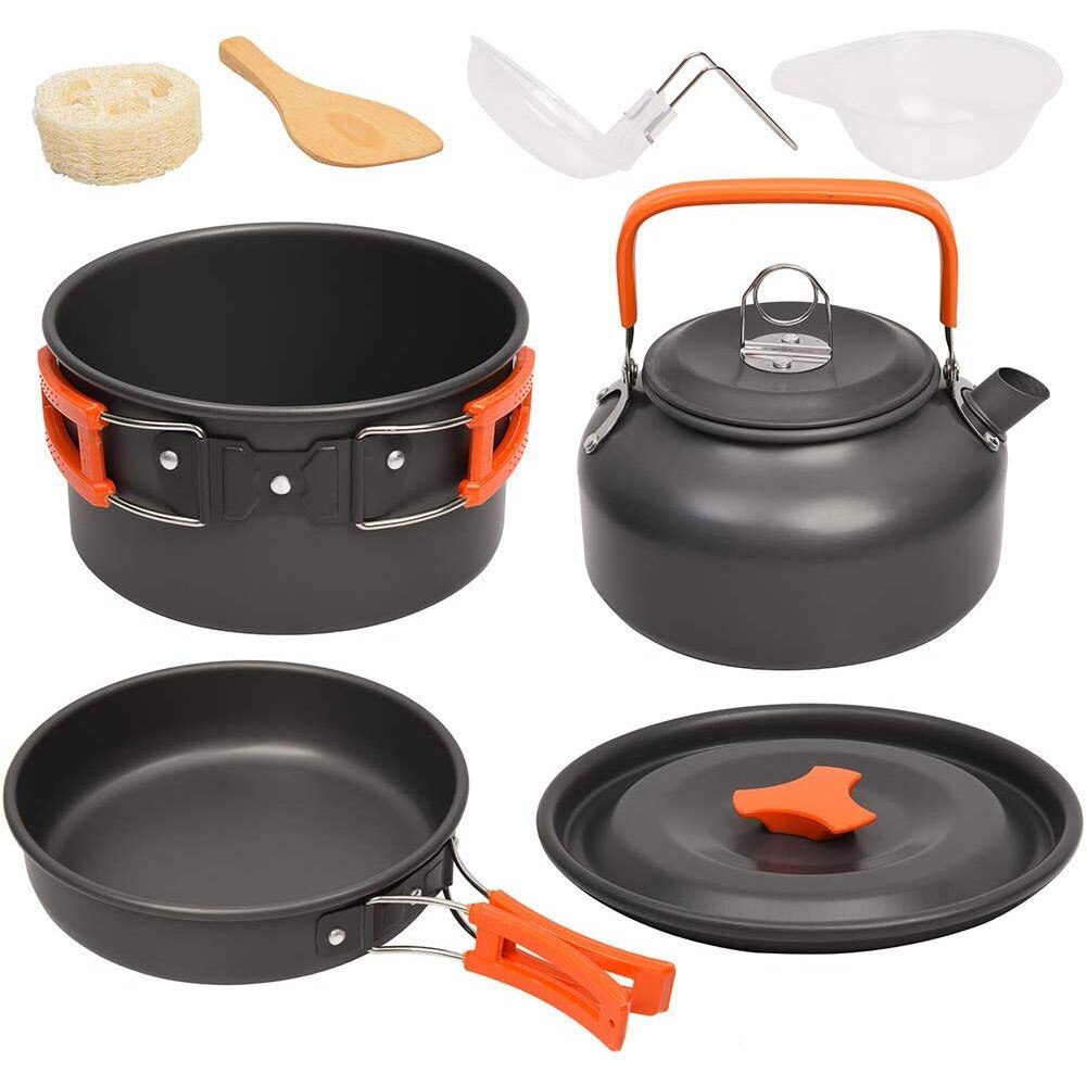 Foto LWY Cookingset ds308 ds200 ds11nesting alat masak camping