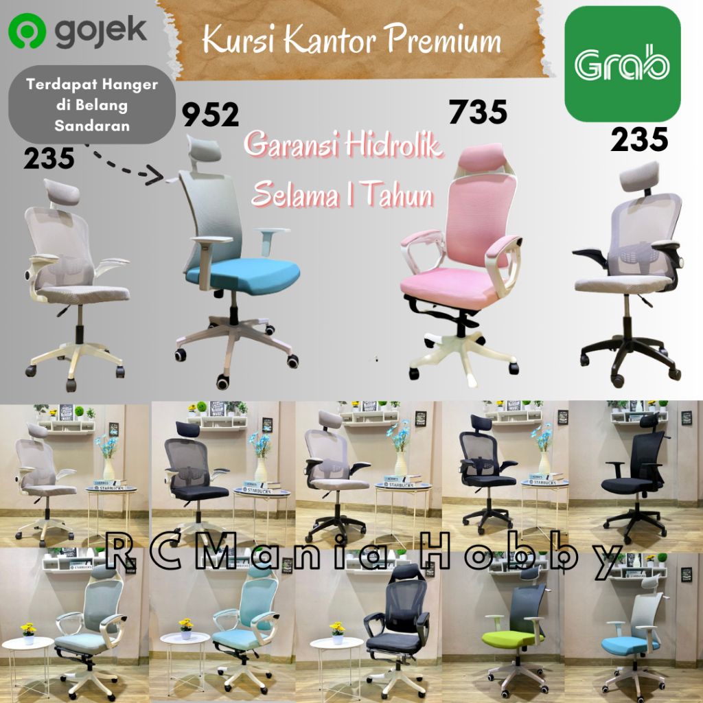 Foto Luxes Luxes Kursi Kantor Hidrolik Premium Terbaru Termurah