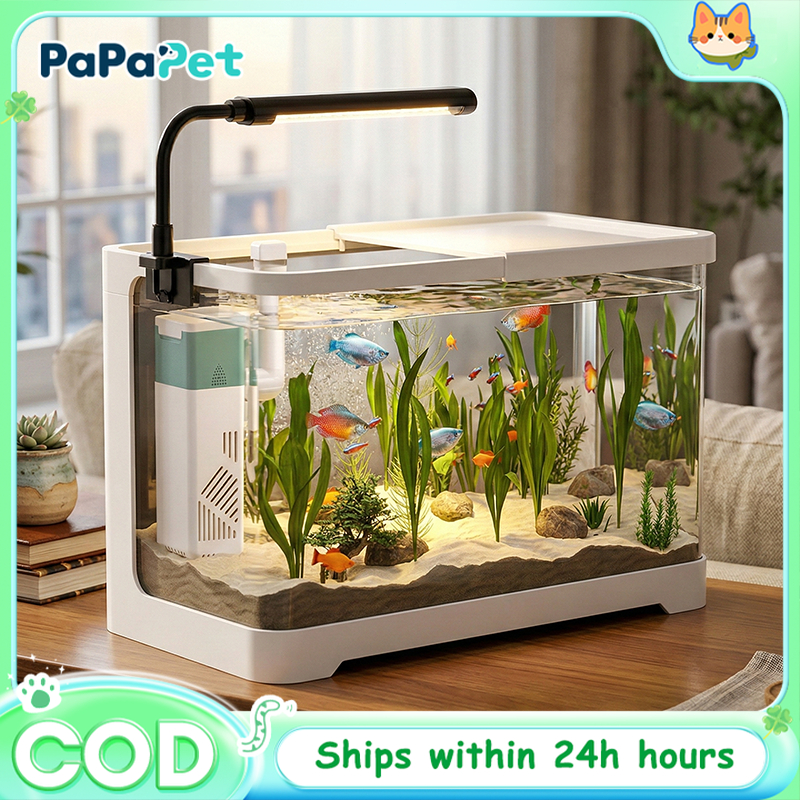 Foto GREENPETS GREENPETS Akuarium Mini Akrilik Bundar Sistem Tekanan