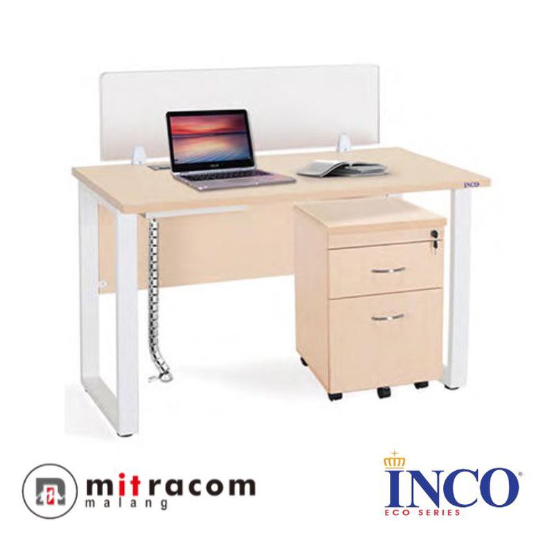 Foto Meja Meja kantor terbaru meja kerja fluix-ws. 1p meja tulis inco modern