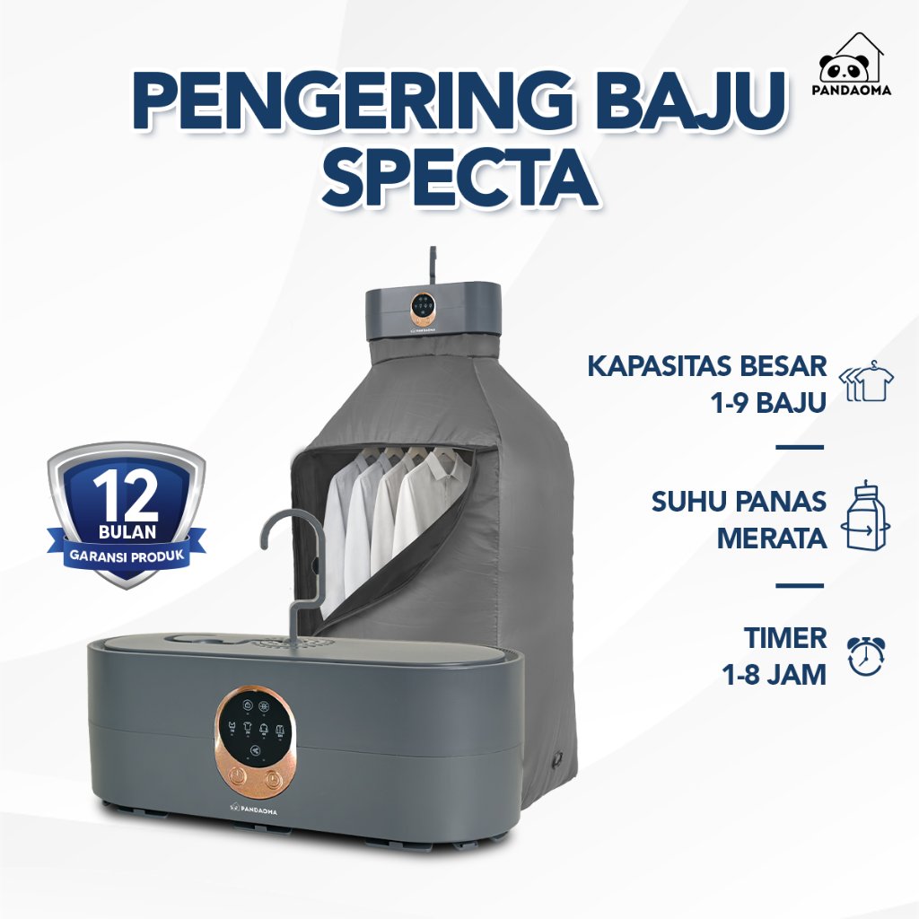 Foto Pandaoma Pandaoma Pengering Baju Specta Baju Kering Dalam 2 Jam