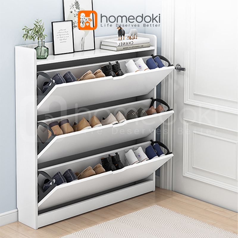 Foto HOMEDOKI Homedoki Lemari Sepatu/Rak Sepatu/Rak Sepatu Susun