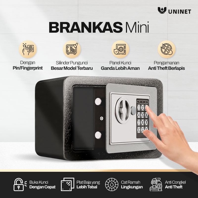 Foto UNINET FURNITURE Brankas Mini Password Brankas Uang Brankas Uang dan Emas